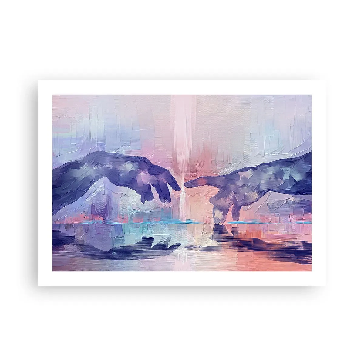 Poster - Göttlicher Funke des Lebens - 70x50 cm