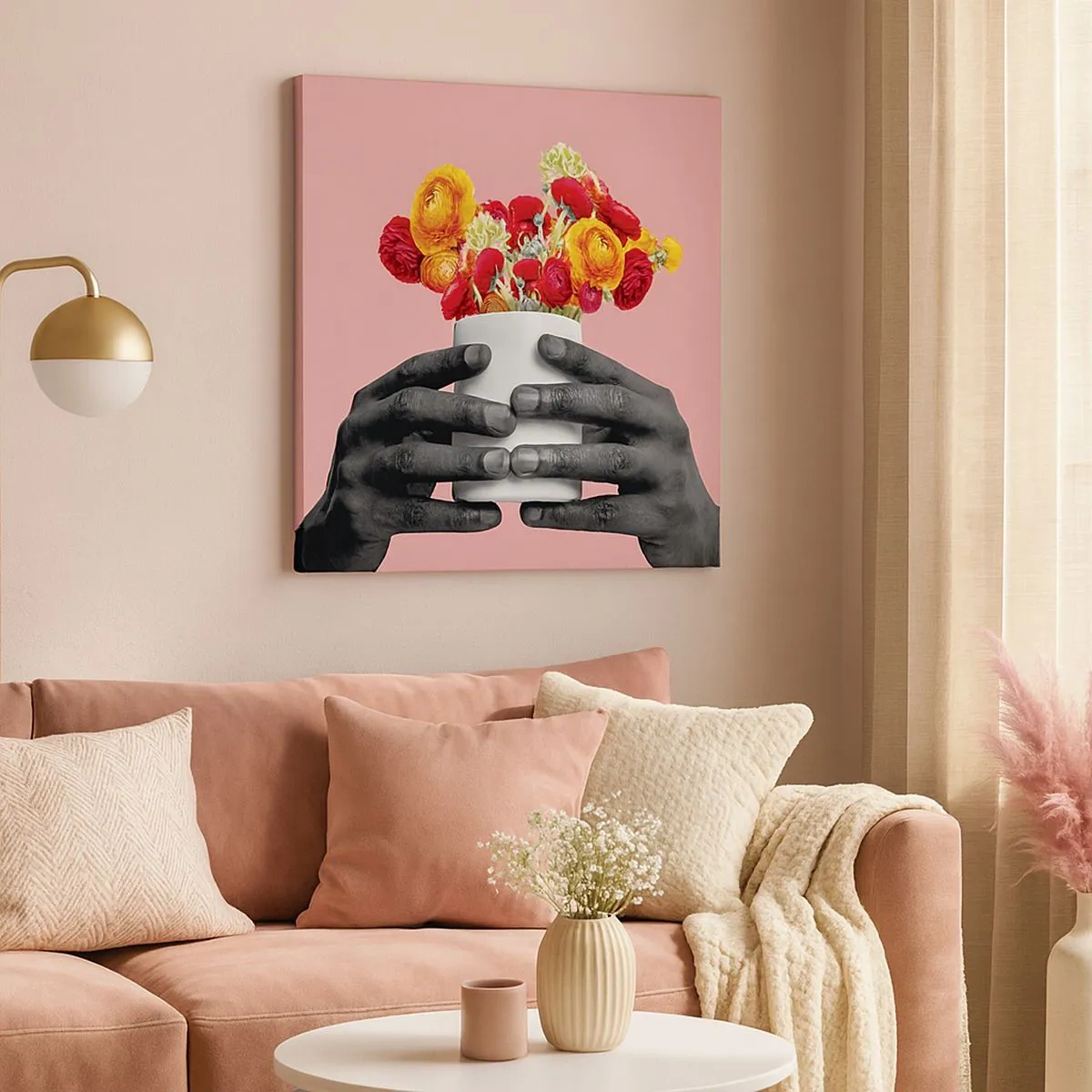 Bild auf Leinwand - Leinwandbild - Die Apotheose des Lebens - 30x30 cm