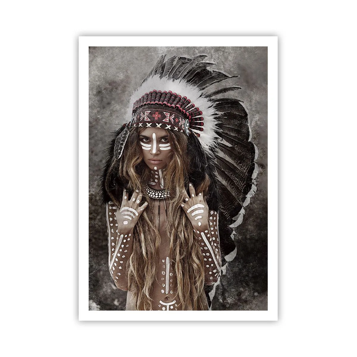 Poster - Das Geheimnis der Stärke des Stammes - 70x100 cm