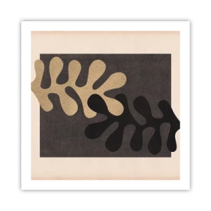 Poster - Abwesenheit und Ergänzung - 60x60 cm