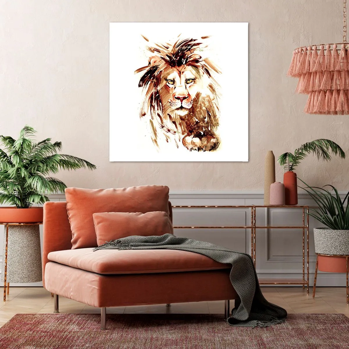 Bild auf Leinwand - Leinwandbild - Stärke und Würde - 40x40 cm