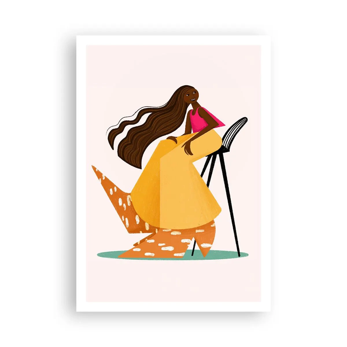 Poster - Mode macht auch Spaß - 70x100 cm