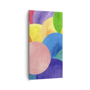 Bild auf Leinwand - Leinwandbild - Die ursprüngliche Fülle des Lebens - 65x120 cm