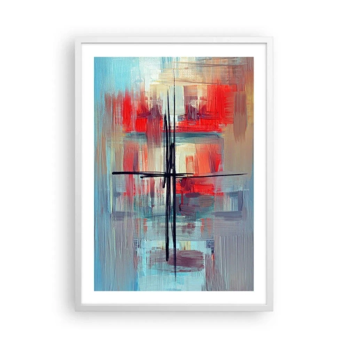 Poster in einem weißen Rahmen - Landschaft in einer unbekannten Dimension - 50x70 cm