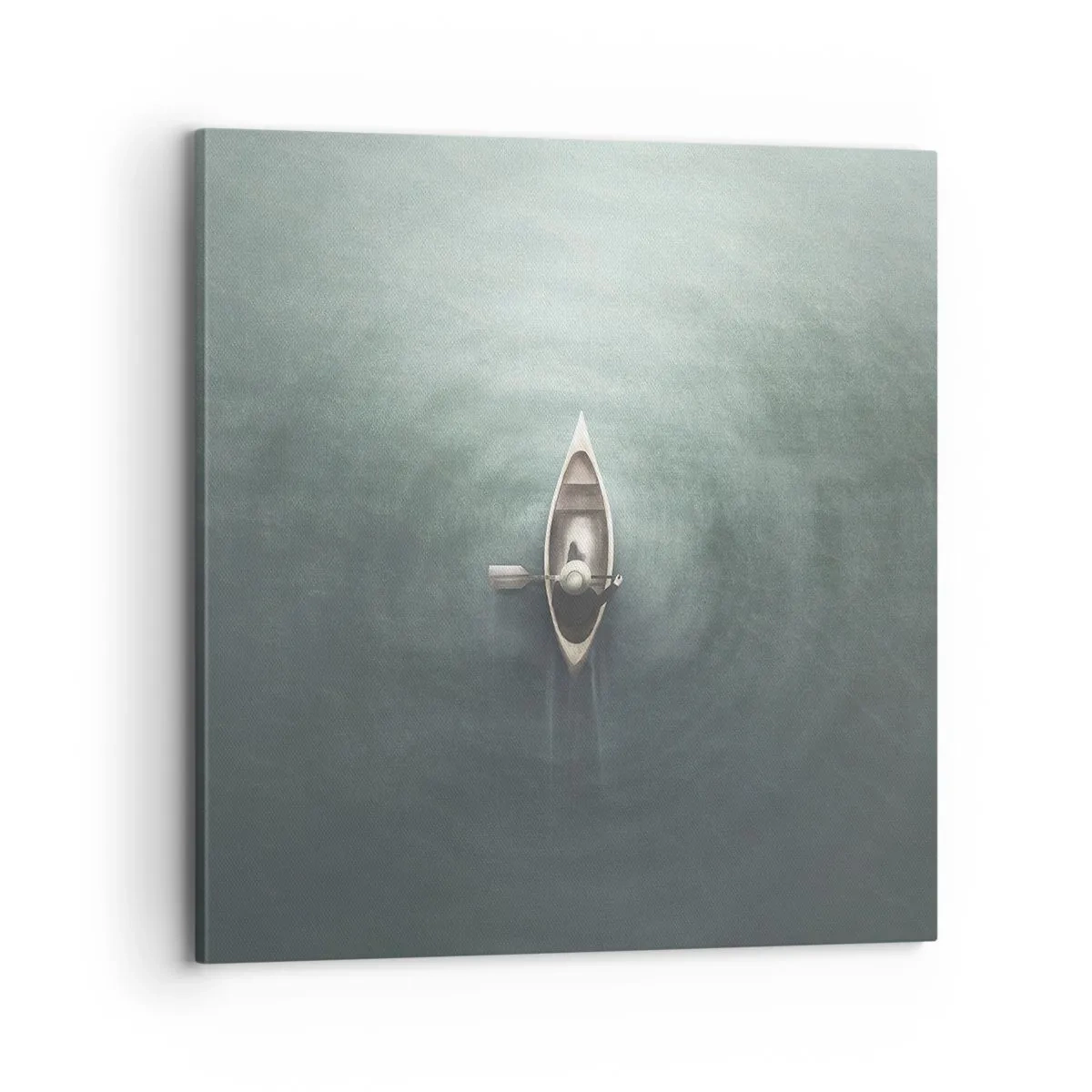 Bild auf Leinwand - Leinwandbild - Durch den Mondsee - 70x70 cm