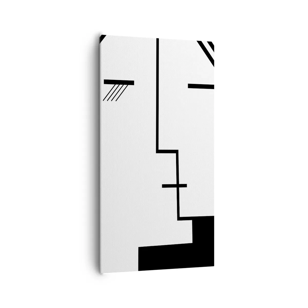 Bild auf Leinwand - Leinwandbild - Einfach ein Kuss - 65x120 cm