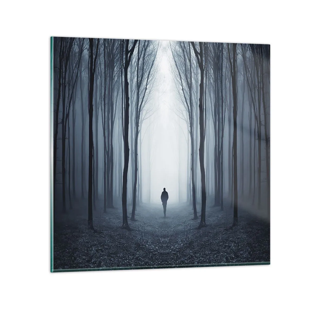 Glasbild - Bild auf glas - Alles einfach und übersichtlich - 30x30 cm