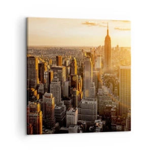 Bild auf Leinwand - Leinwandbild - In der Sonne wachsen - 60x60 cm