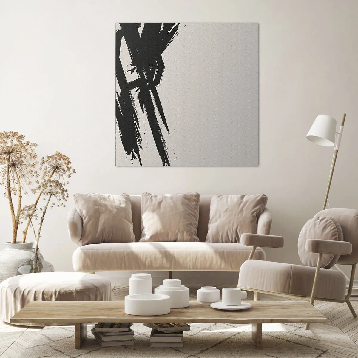 Bild auf Leinwand - Leinwandbild - Unaufhaltsamer Trieb - 50x50 cm