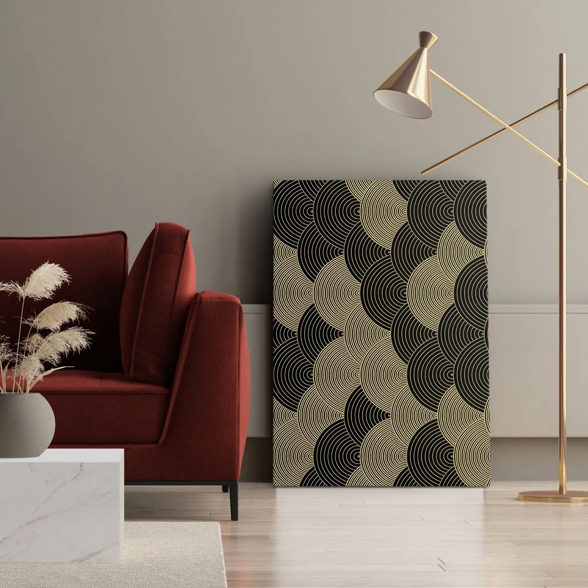 Bild auf Leinwand - Leinwandbild - Einheit in der Vielfalt - 65x120 cm