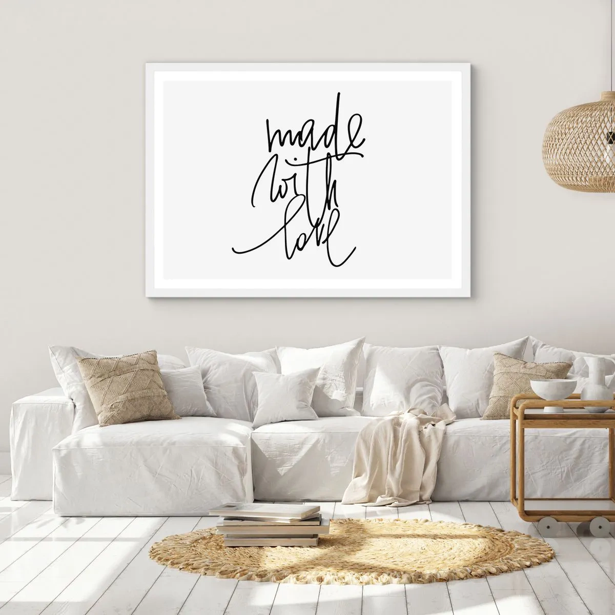 Poster in einem weißen Rahmen - Die beste Marke - 40x30 cm