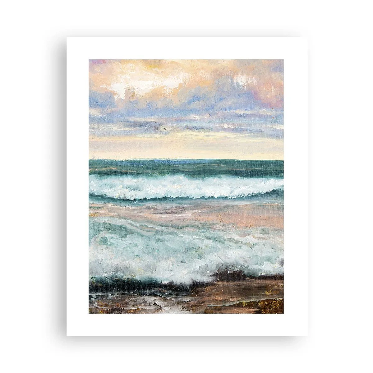 Poster - Hier werden Sie Ihre Seele baumeln lassen - 40x50 cm