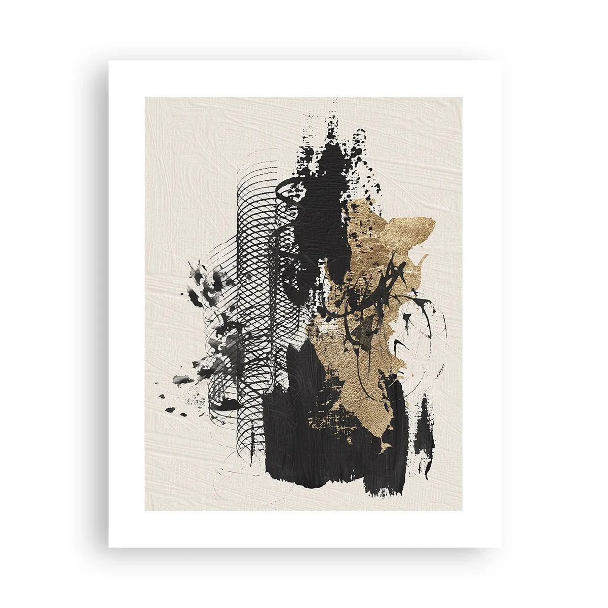 Poster - Komposition mit Leidenschaft - 40x50 cm