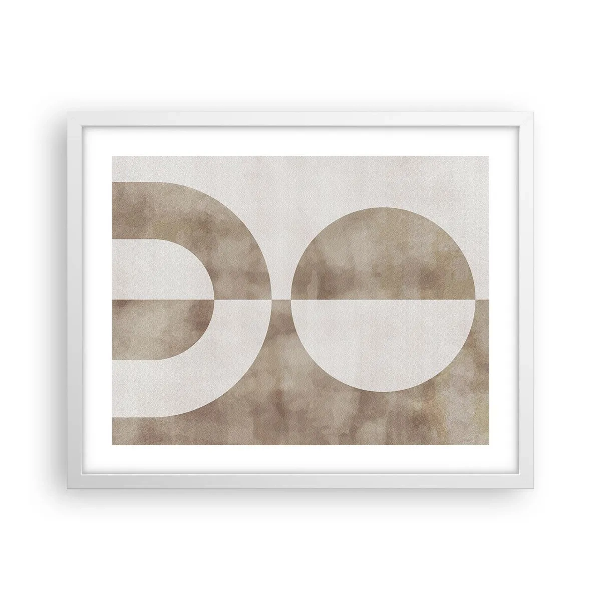 Poster in einem weißen Rahmen - Ähnlichkeiten und Unterschiede - 50x40 cm