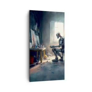 Bild auf Leinwand - Leinwandbild - Schöpfungsakt - 55x100 cm