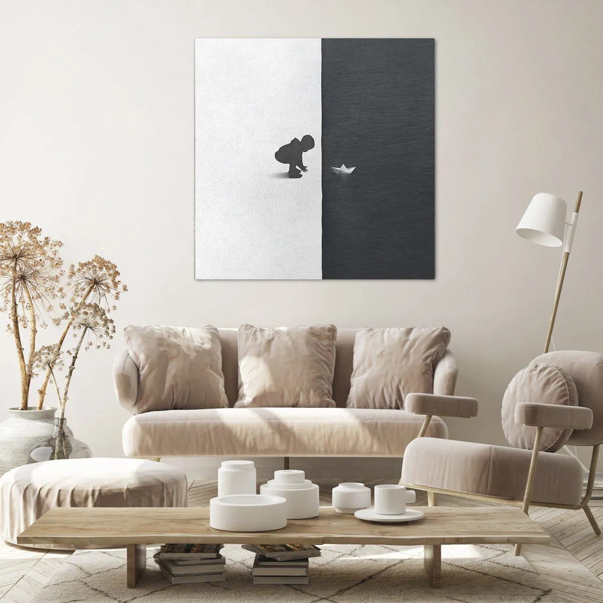 Bild auf Leinwand - Leinwandbild - Tolle Expedition - 30x30 cm