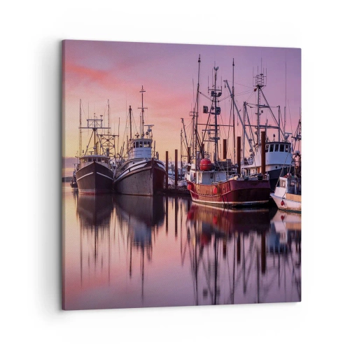 Bild auf Leinwand - Leinwandbild - Vor dem nächsten Tag - 50x50 cm