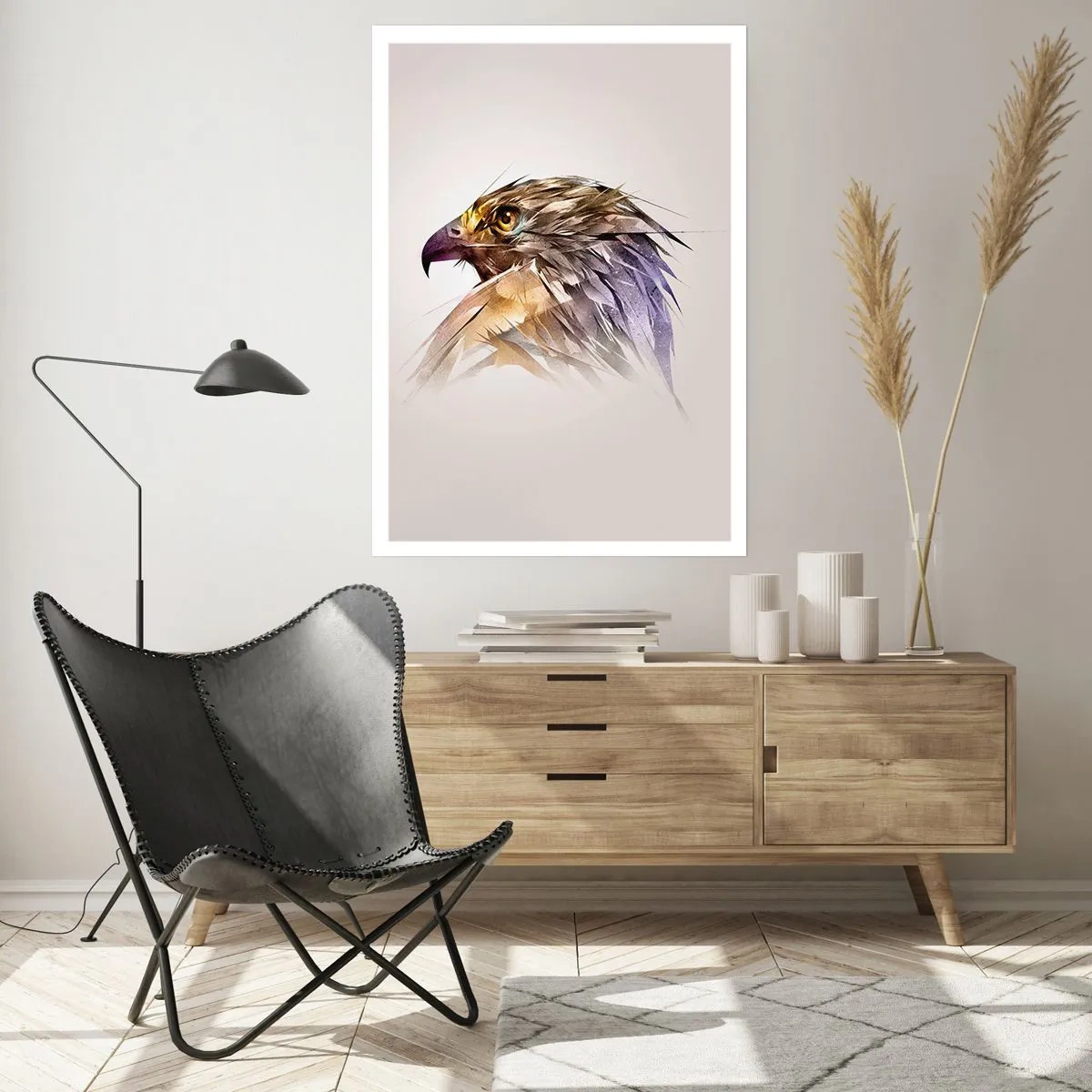 Poster - Porträt eines Kriegers - 61x91 cm