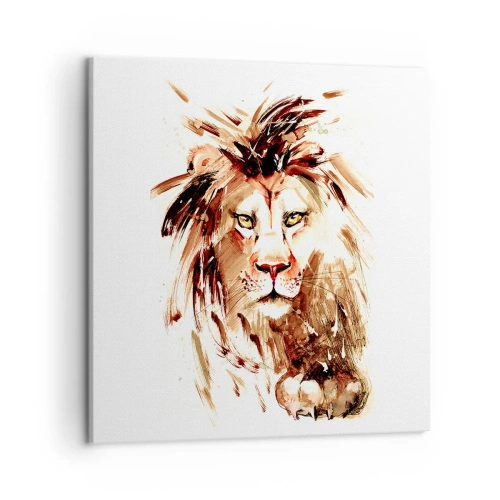 Bild auf Leinwand - Leinwandbild - Stärke und Würde - 50x50 cm