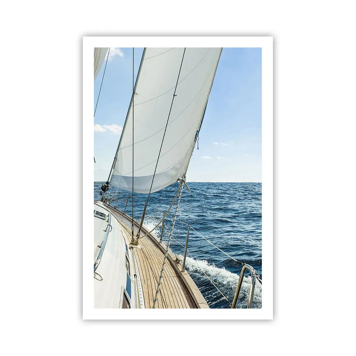 Poster - Ahoi, Abenteuer - 61x91 cm