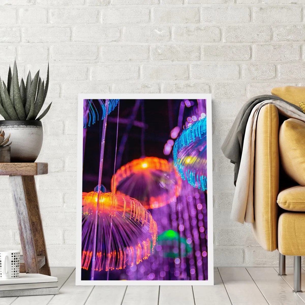 Poster - Lichtbrunnen - 70x100 cm