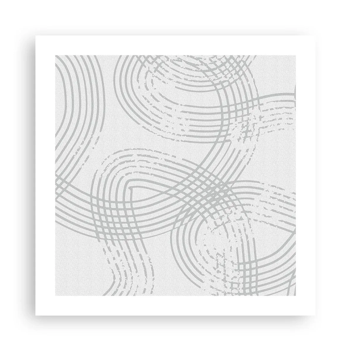 Poster - Es gibt keinen einfachen Weg - 50x50 cm