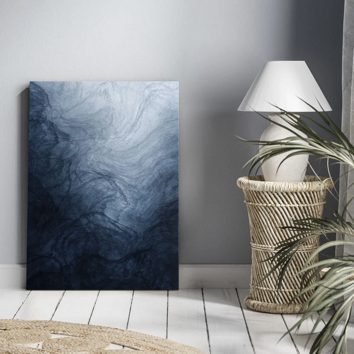 Bild auf Leinwand - Leinwandbild - Greifen Sie tief - 45x80 cm
