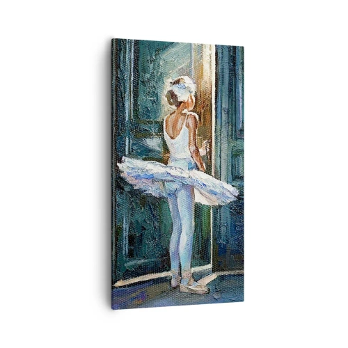 Bild auf Leinwand - Leinwandbild - Vor der Show - 55x100 cm