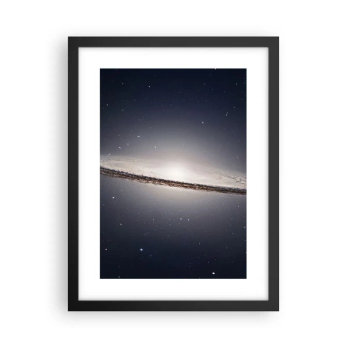 Poster in einem schwarzem Rahmen - Vor langer Zeit in einer weit entfernten Galaxie ... - 30x40 cm