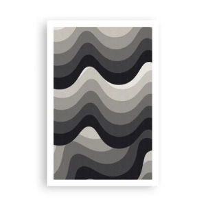 Poster - Eine Welle nach der anderen - 61x91 cm