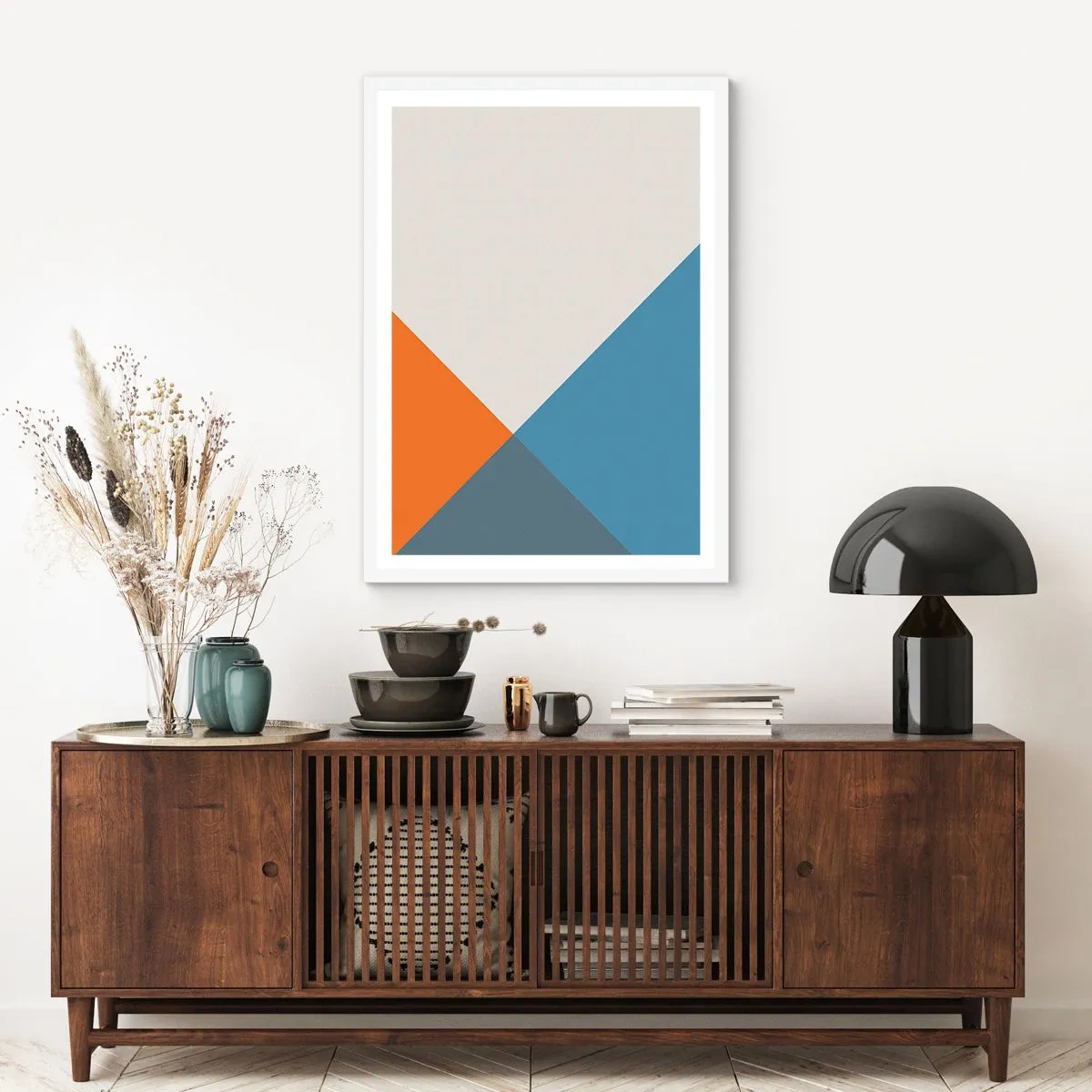 Poster in einem weißen Rahmen - In einem Winkel… - 50x70 cm