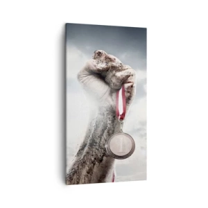 Bild auf Leinwand - Leinwandbild - Per aspera ad astra - 45x80 cm