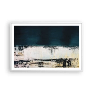 Poster in einem weißen Rahmen - Horizontale Komposition - 91x61 cm