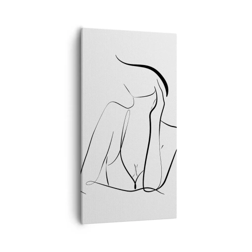 Bild auf Leinwand - Leinwandbild - Auf der Traumwelle - 55x100 cm