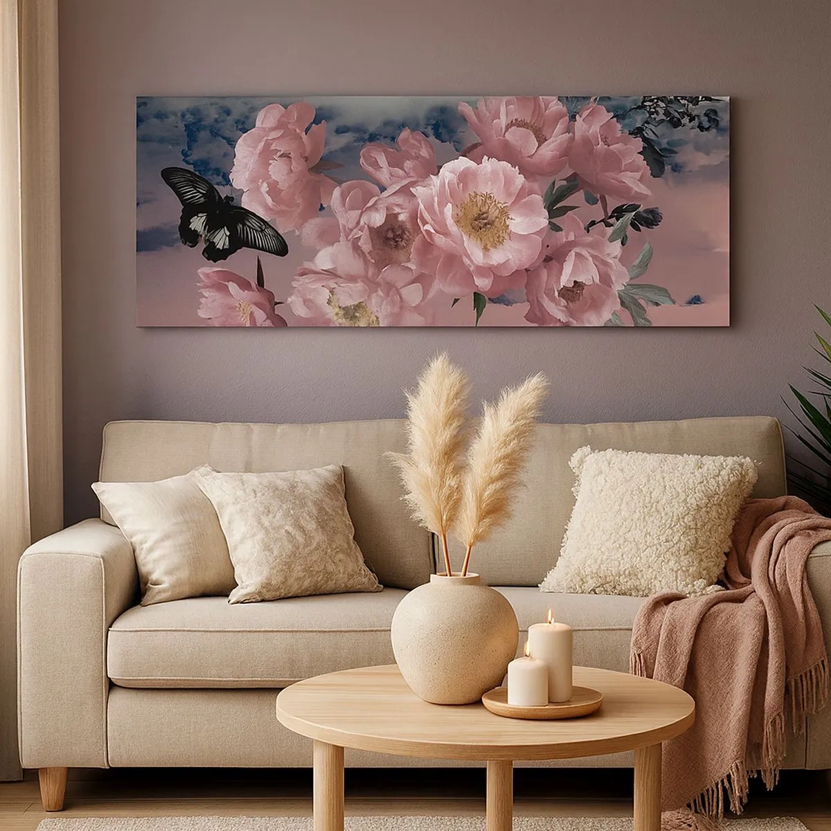 Bild auf Leinwand - Leinwandbild - Der Höhepunkt der Romantik - 100x40 cm