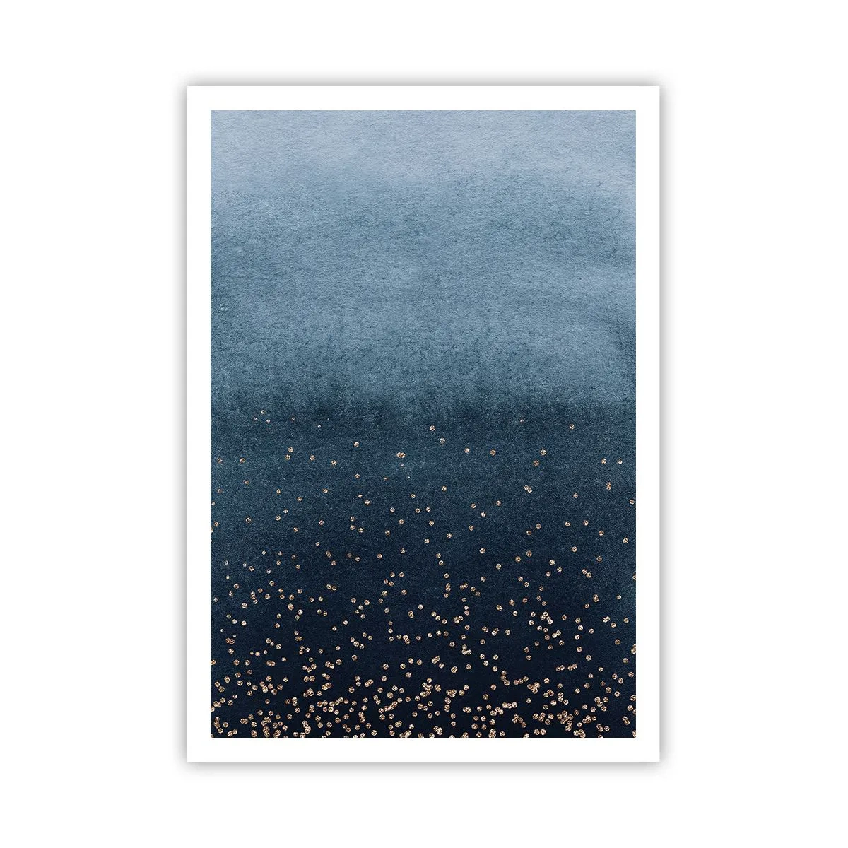 Poster - Komposition - blaue Phasen - 70x100 cm