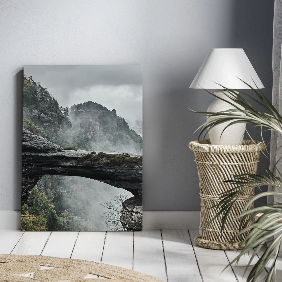 Bild auf Leinwand - Leinwandbild - Abenteuer beginnt gleich - 45x80 cm
