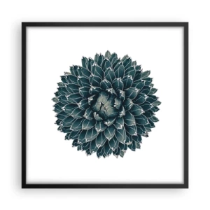 Poster in einem schwarzem Rahmen - Stern der Wüste - 50x50 cm