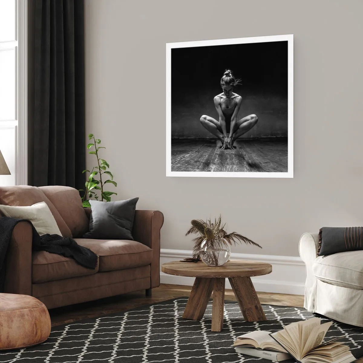 Poster - Konzentration der Tanzenergie - 40x40 cm