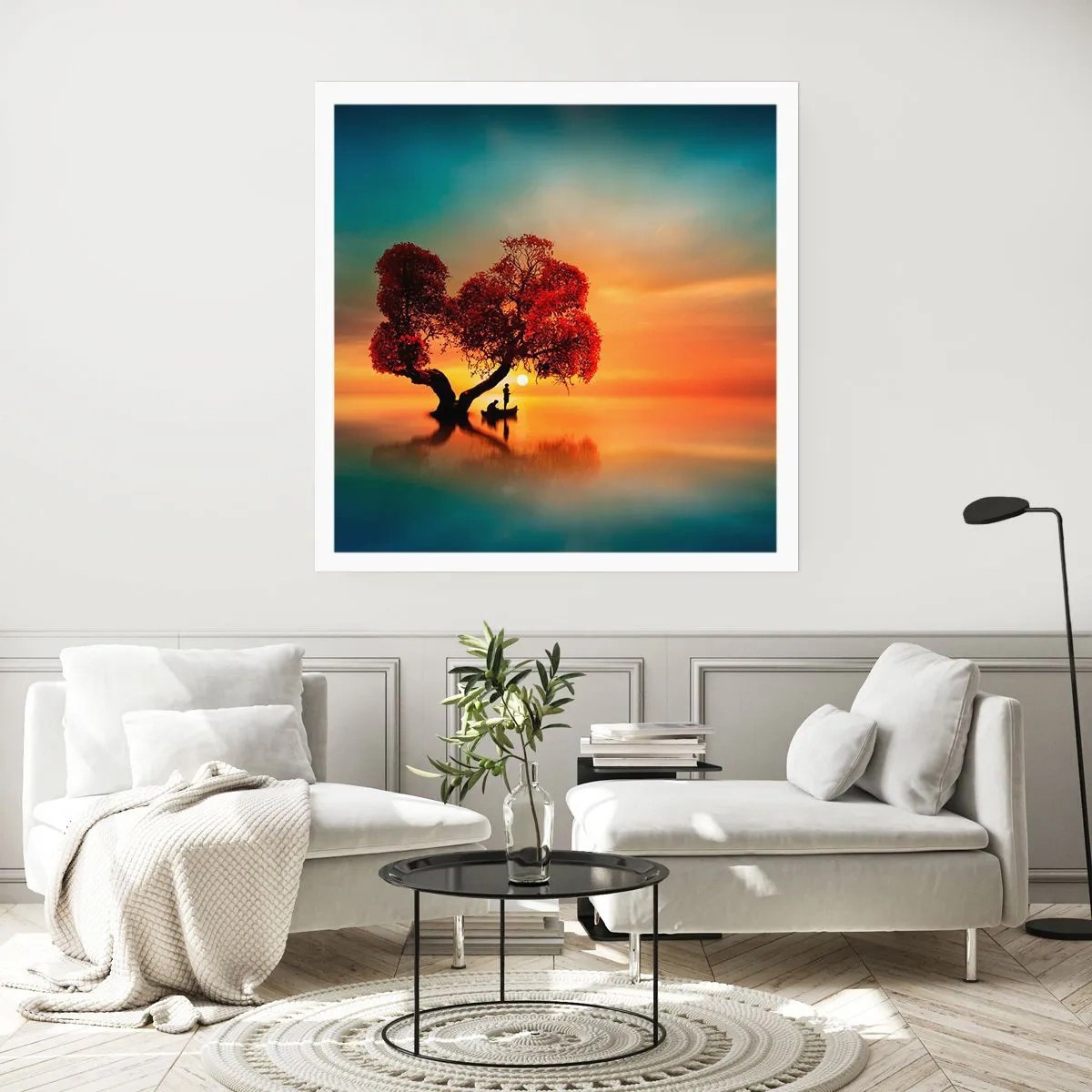 Poster - Oddaysons und die Stille der Weltlosen - 30x30 cm