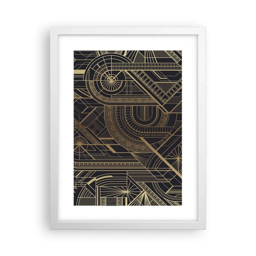 Poster in einem weißen Rahmen - Konzepte, Ideen, Pläne - 30x40 cm