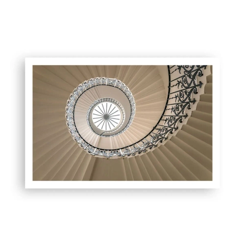 Poster - Im Inneren der Muschel - 91x61 cm