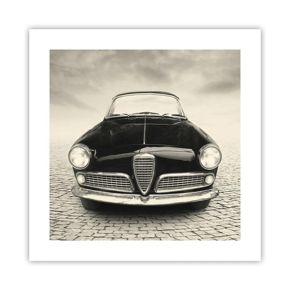 Poster - Man muss mich einfach lieben - 40x40 cm