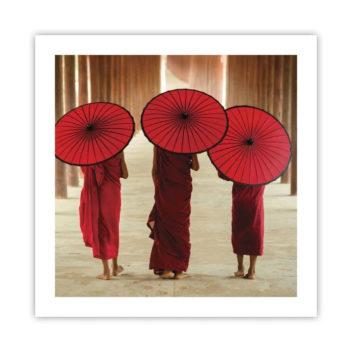 Poster - Auf dem Weg ins Reine Land - 50x50 cm