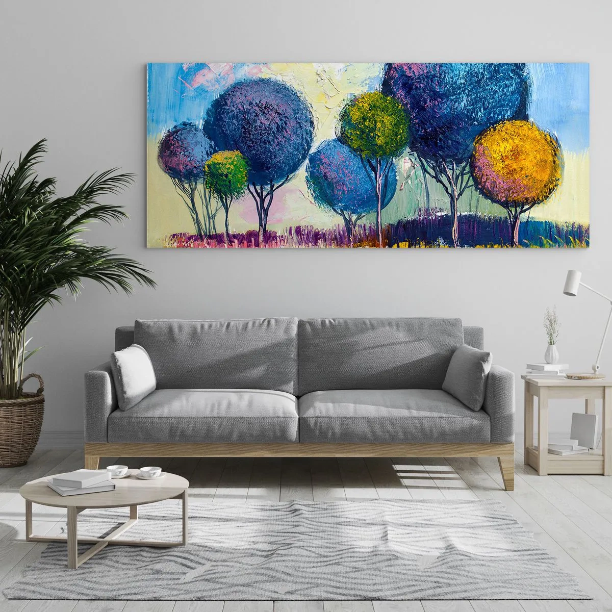 Glasbild - Bild auf glas - Kugel - die Form des Ideals - 100x40 cm