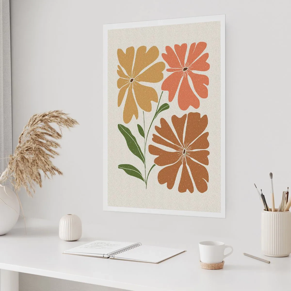 Poster - Natur und Geometrie - 70x100 cm
