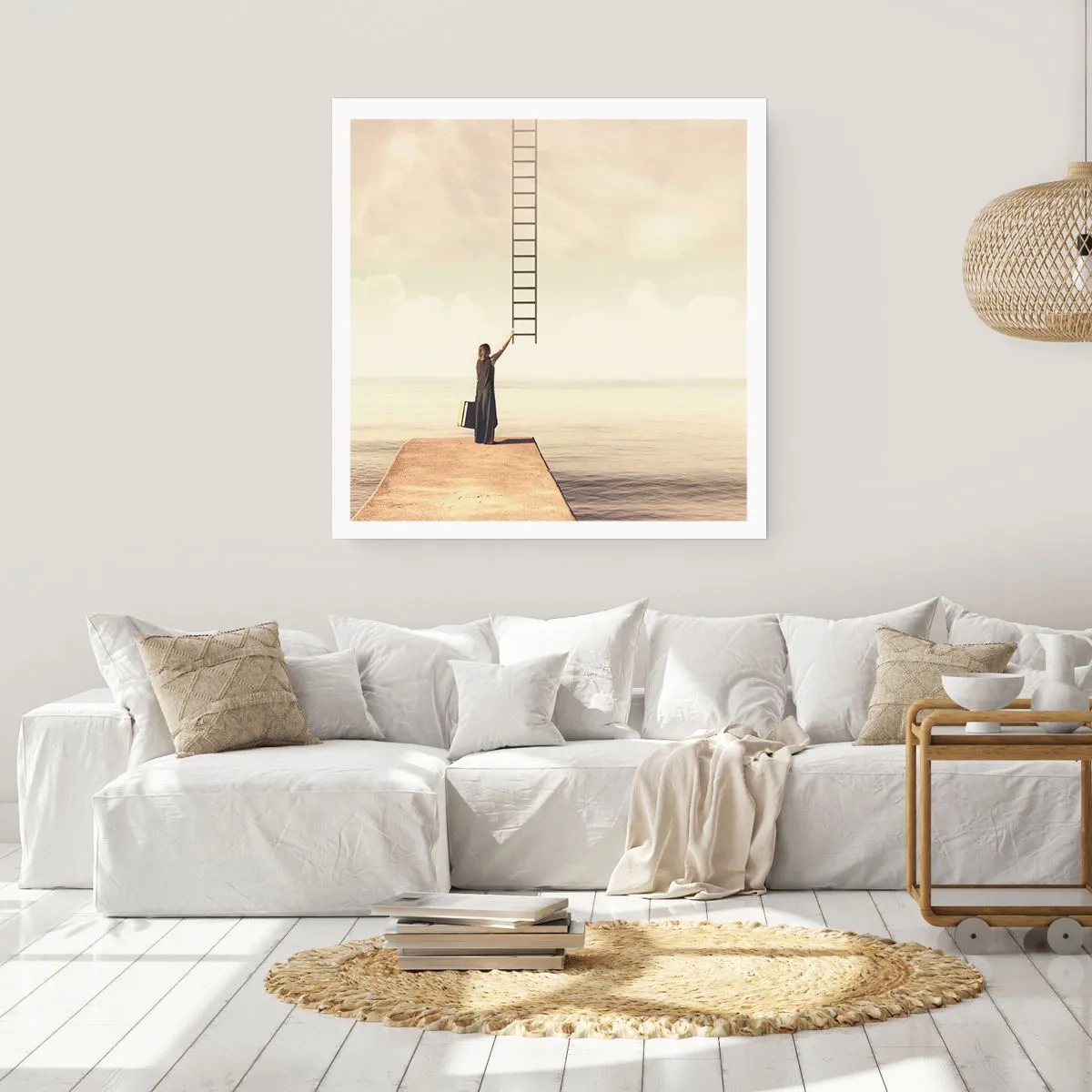 Poster - Eine magische Reise - 40x40 cm