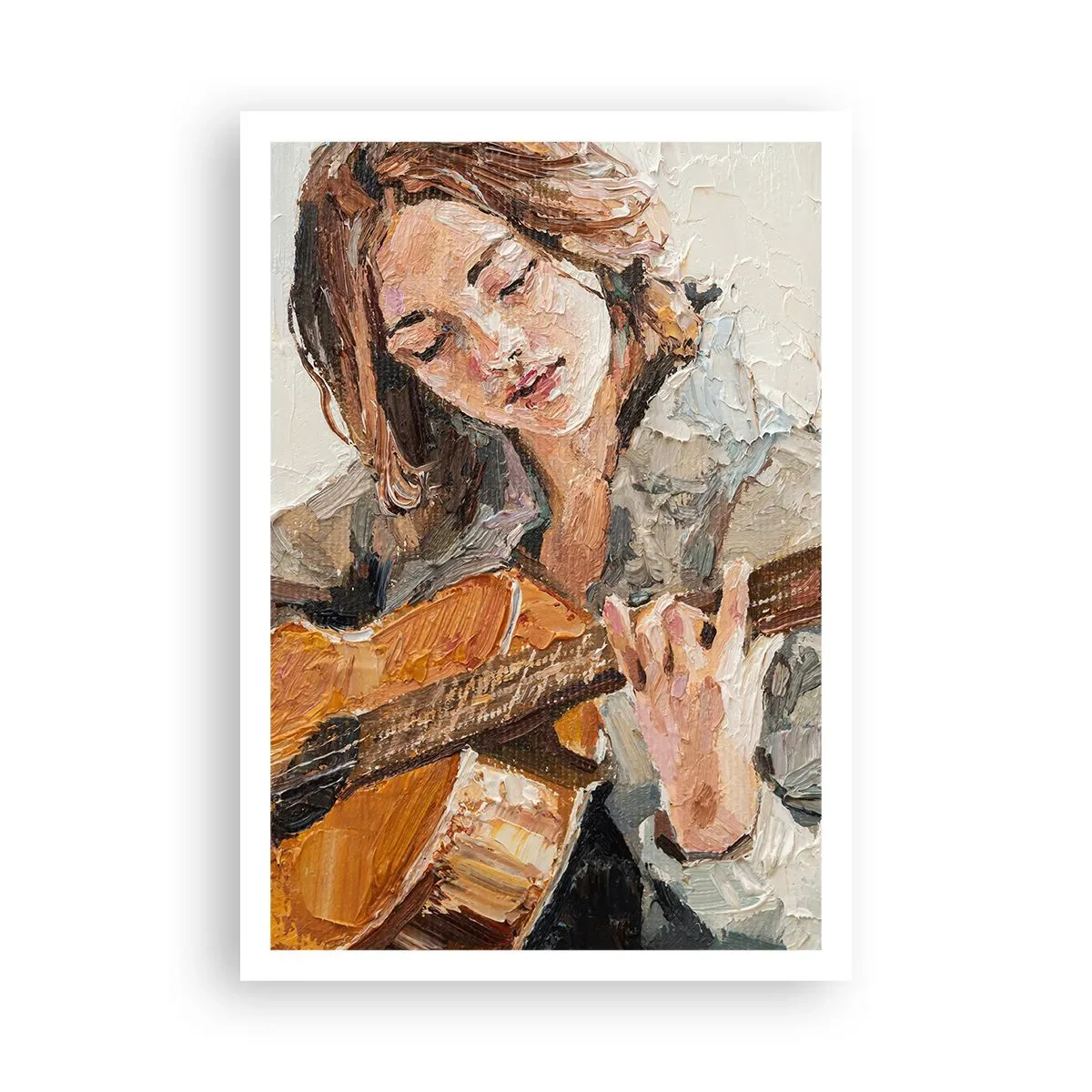 Poster - Konzert für Gitarre und Mädchenherz - 70x100 cm