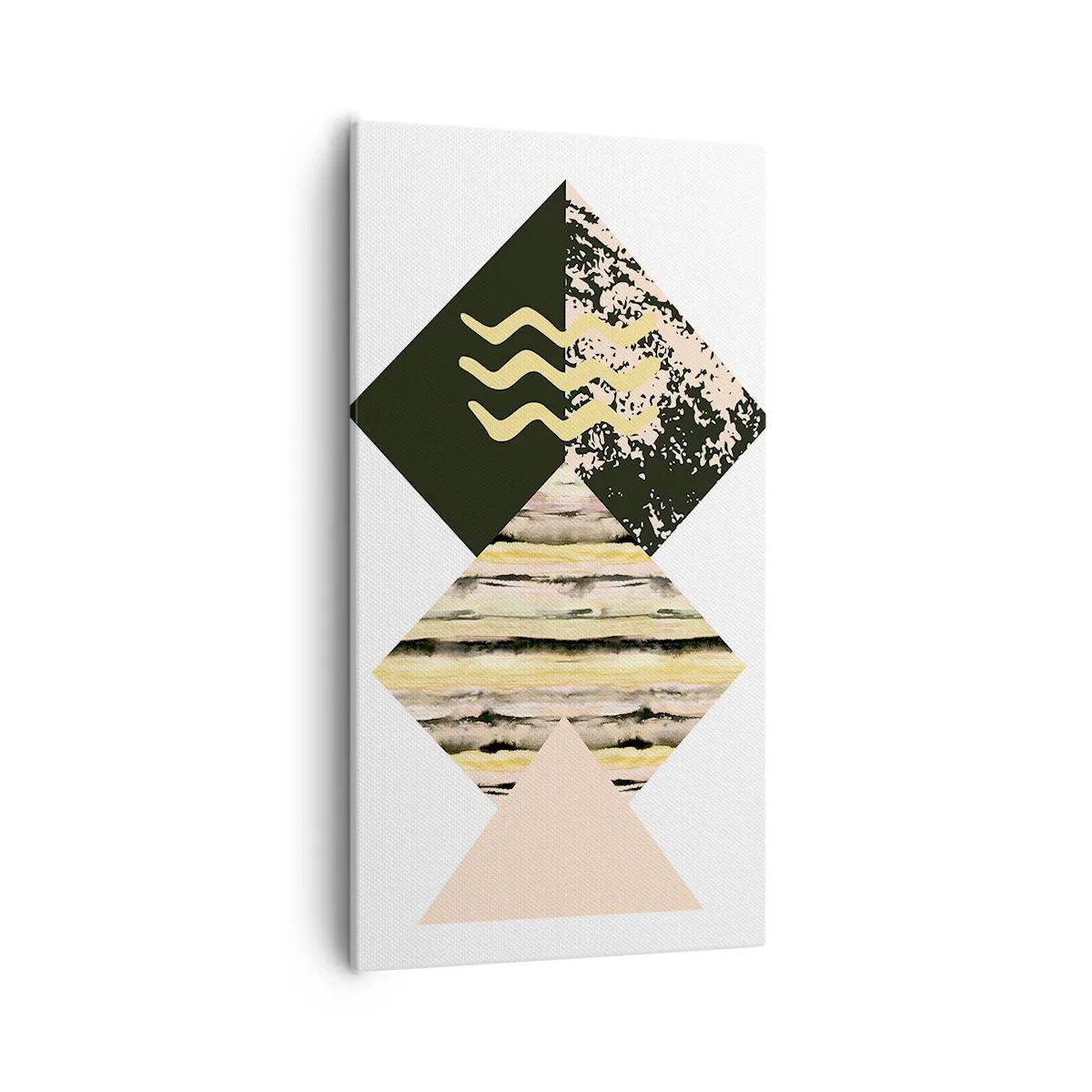 Bild auf Leinwand - Leinwandbild - Es ist nicht so einfach - 55x100 cm