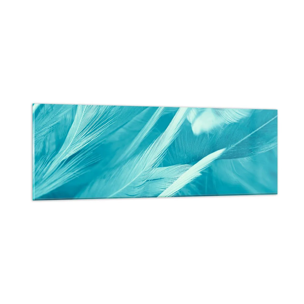 Glasbild - Bild auf glas - In Pulver ertrinken - 90x30 cm